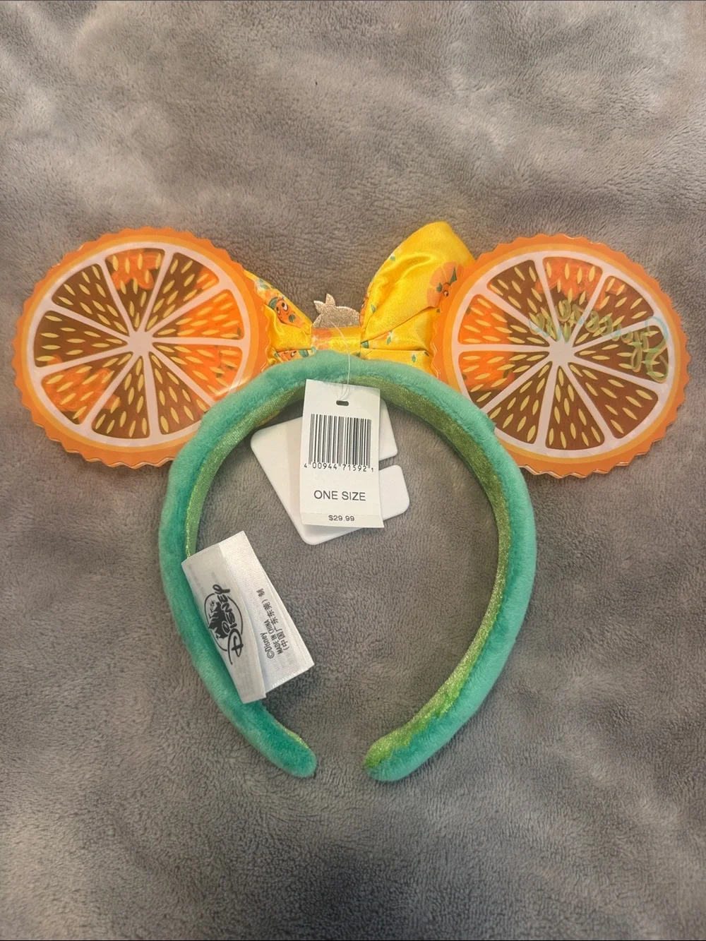 Disney Orange Bird Squeeze Me Ears Headband - Yellow & Green